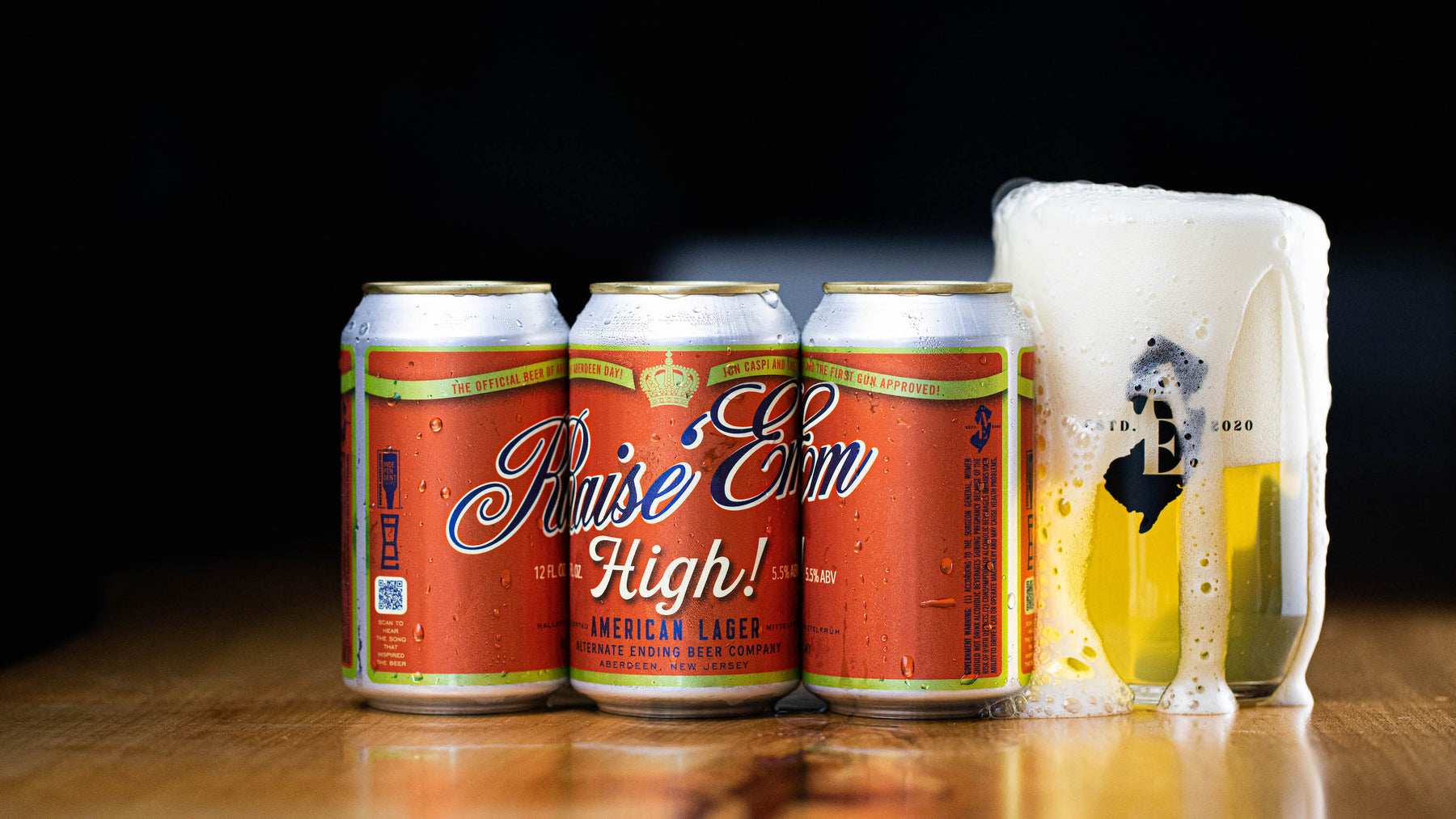 Alternate Ending Beer Co. Raise 'Em High American Lager 5.5%