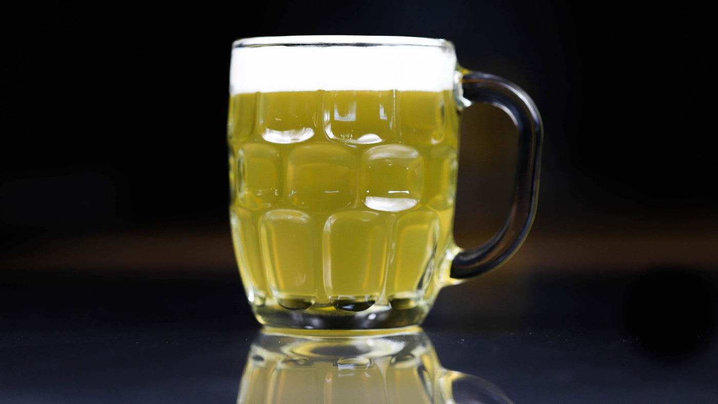Alternate Ending Beer Co. Alternate Ending Japanese Rice Lager with Jasmine Green Tea 2.6% 96 calories Hanzo