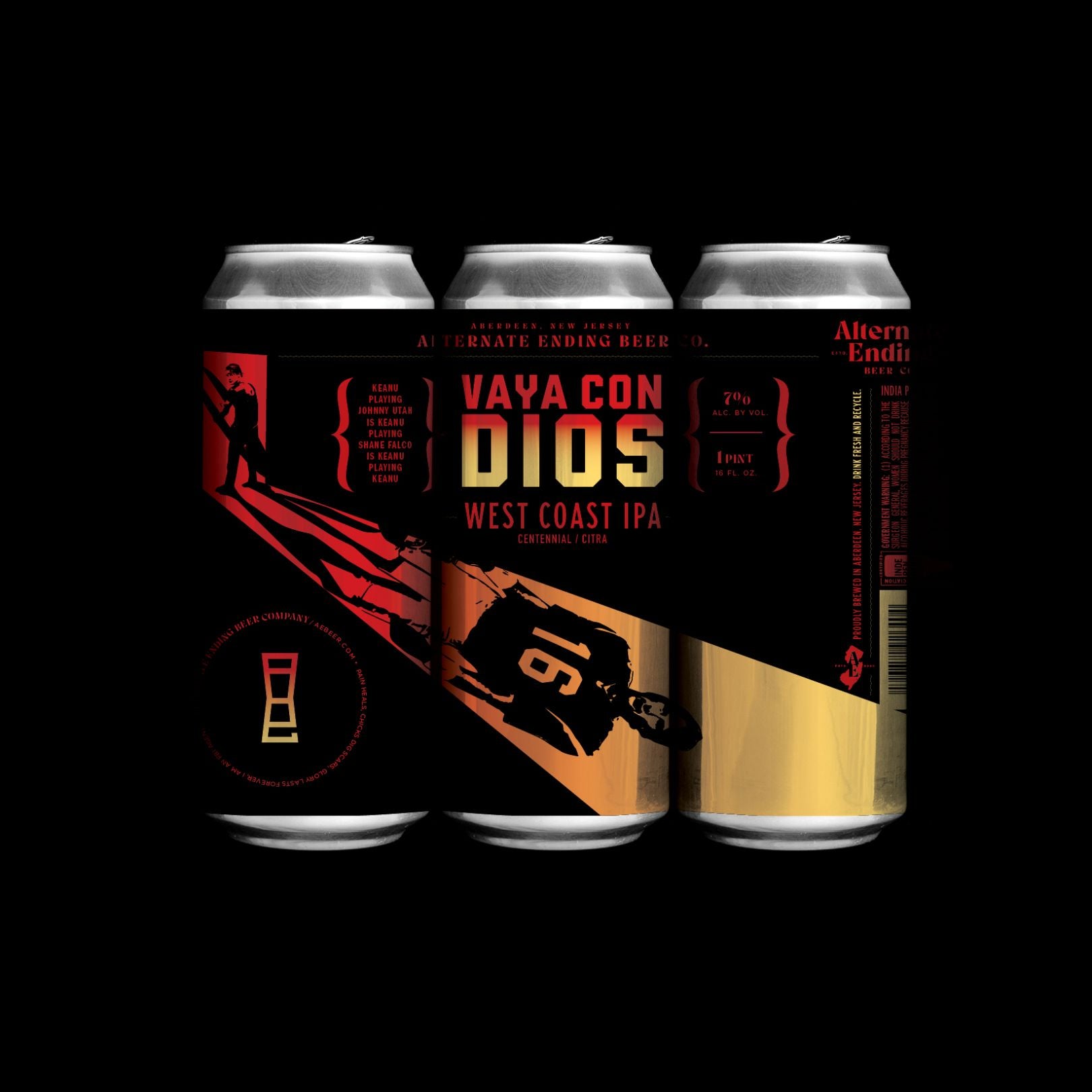 Alternate Ending Beer Co. Vaya Con Dios West Coast IPA 7%