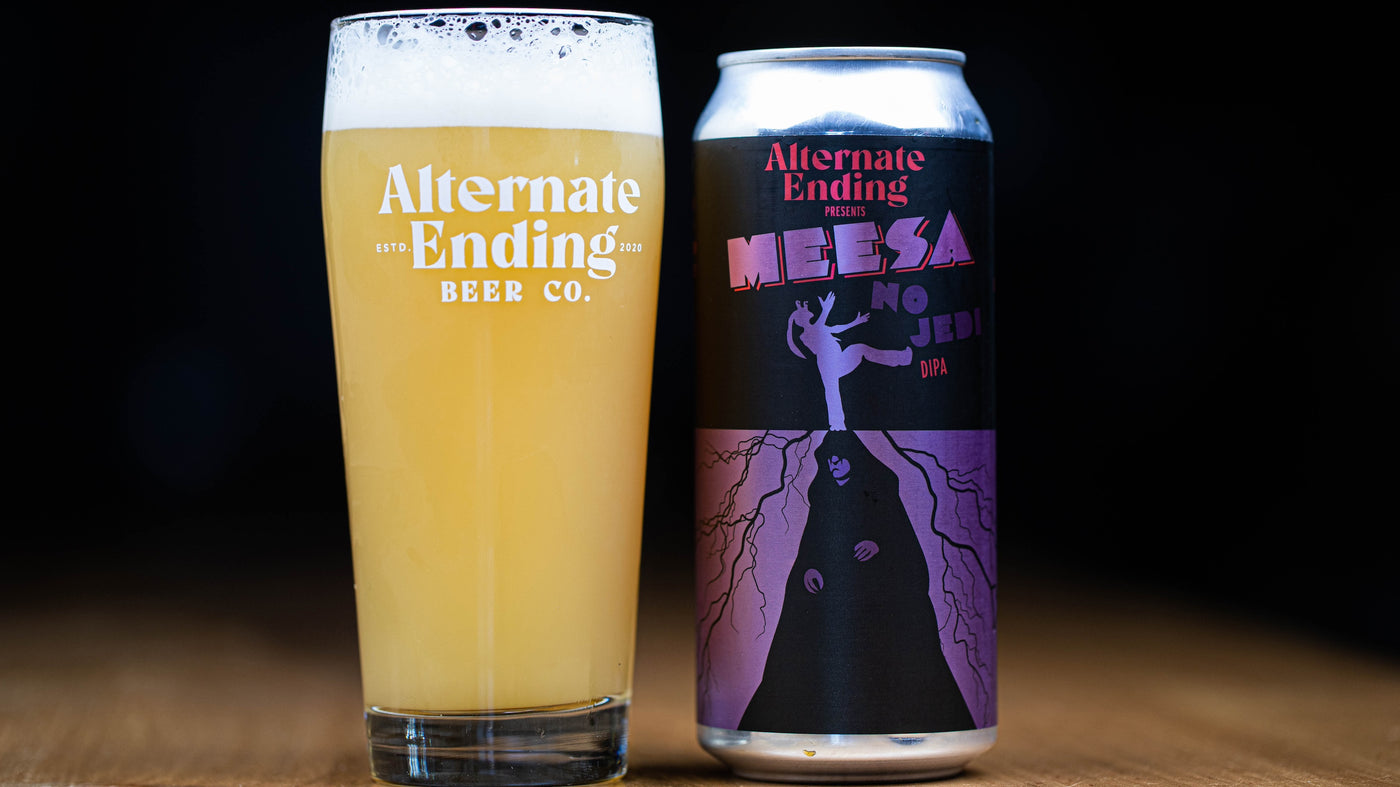 Alternate Ending Beer Co. Meesa No Jedi DIPA 