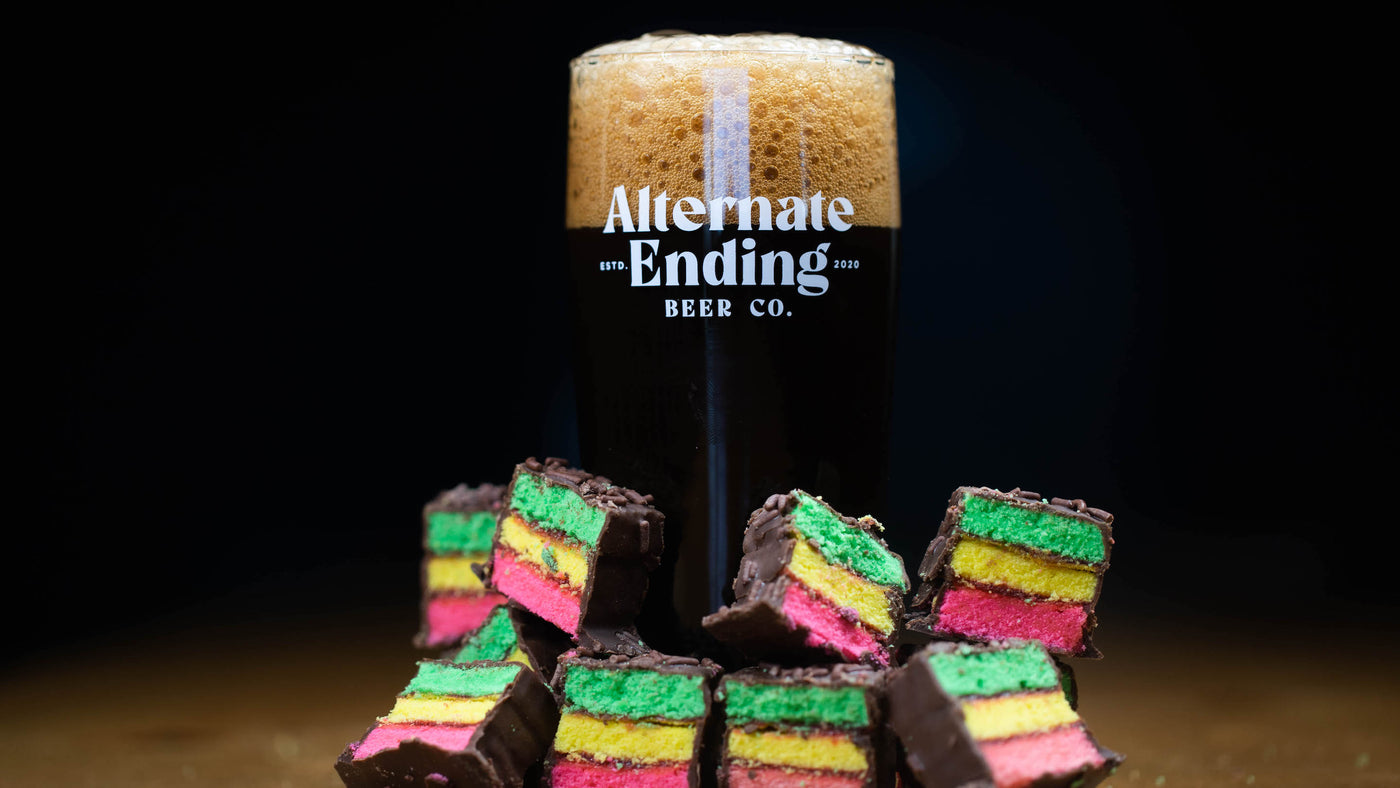 Alternate Ending Beer Co. Imperial Stout 11% Gimme Some Sugar Baby!
