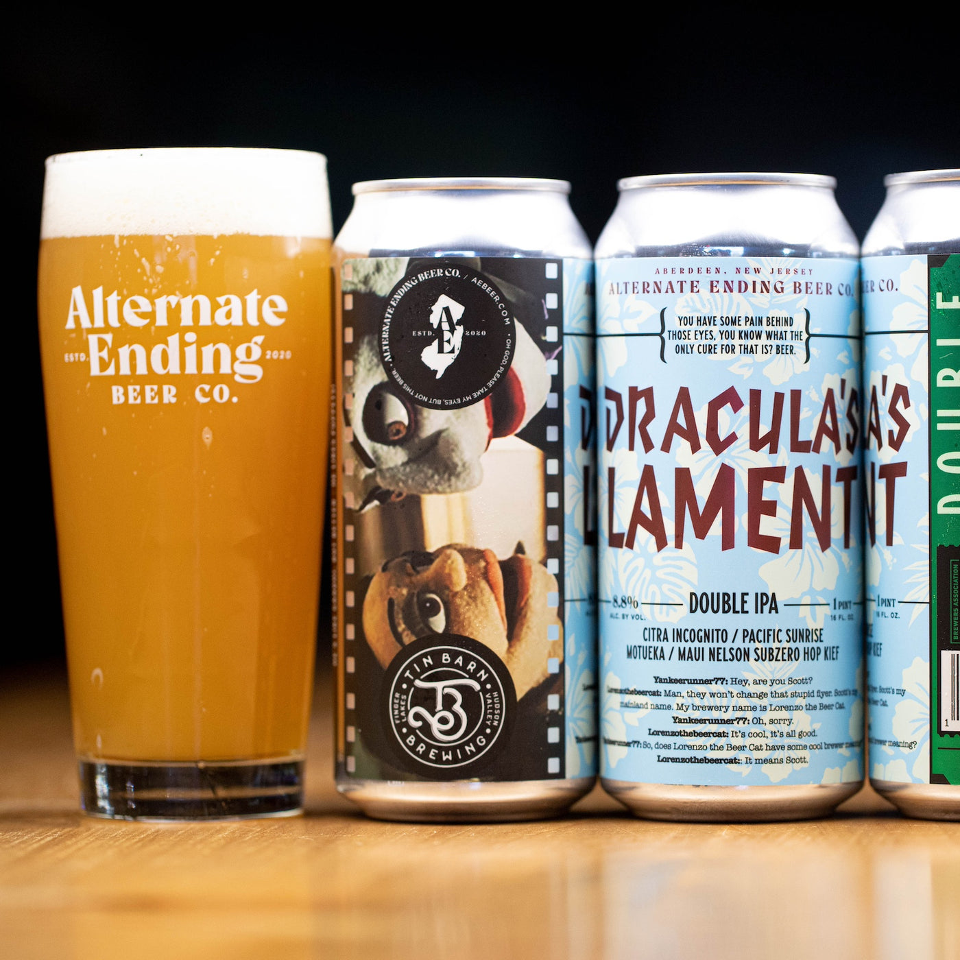 Alternate Ending Beer Co. Dracula's Lament DIPA 8.8%