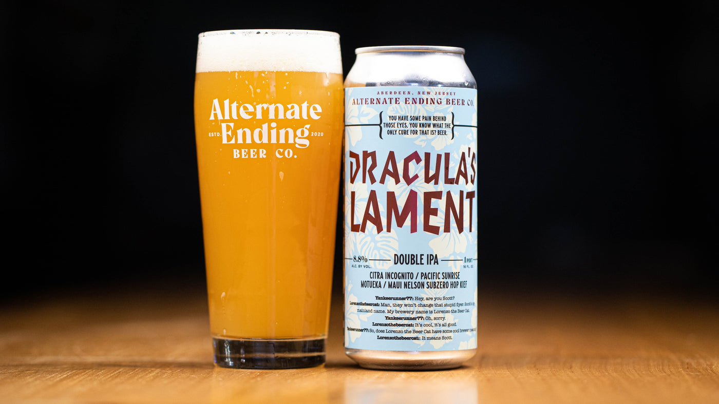 Alternate Ending Beer Co. Dracula's Lament DIPA 8.8%