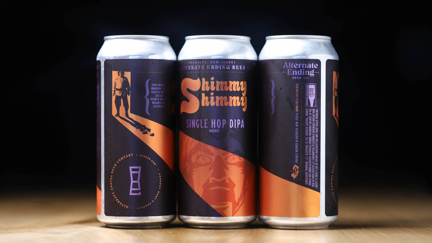 Alternate Ending Beer Co. Shimmy Shimmy Single Hop DIPA 8%