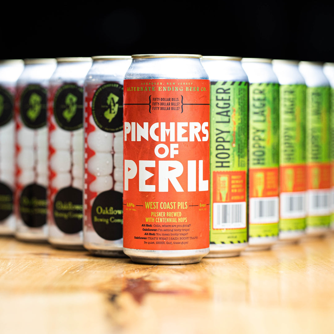 Alternate Ending Beer Co. Pinchers of Peril Collab with Oakflower