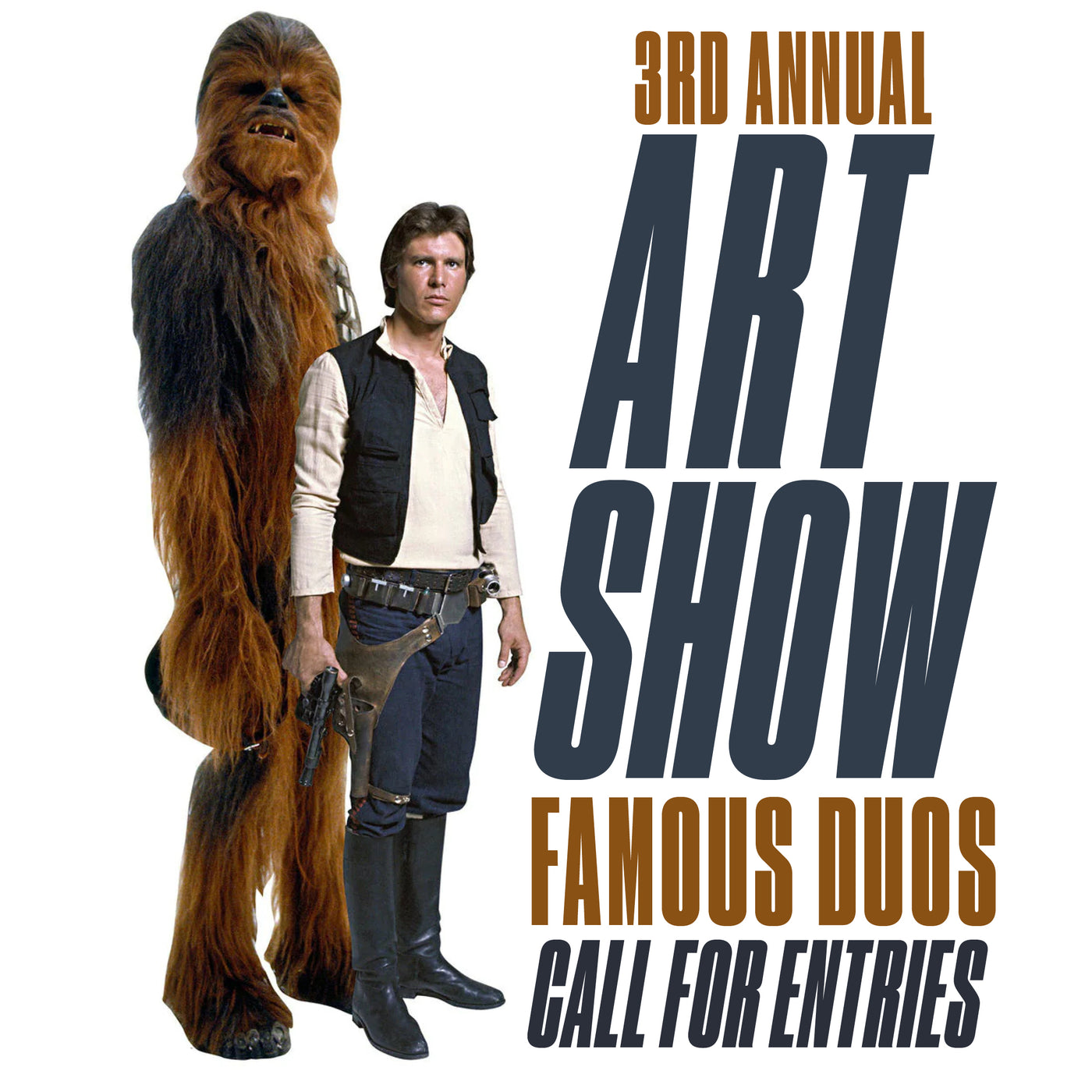 3rd Annual Alternate Ending Art Show Submission: Famous Duos