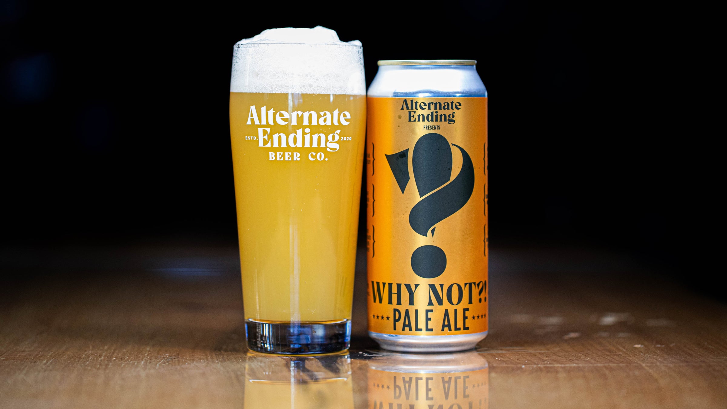 Why Not?! | Pale Ale 5% | Alternate Ending Beer Co.