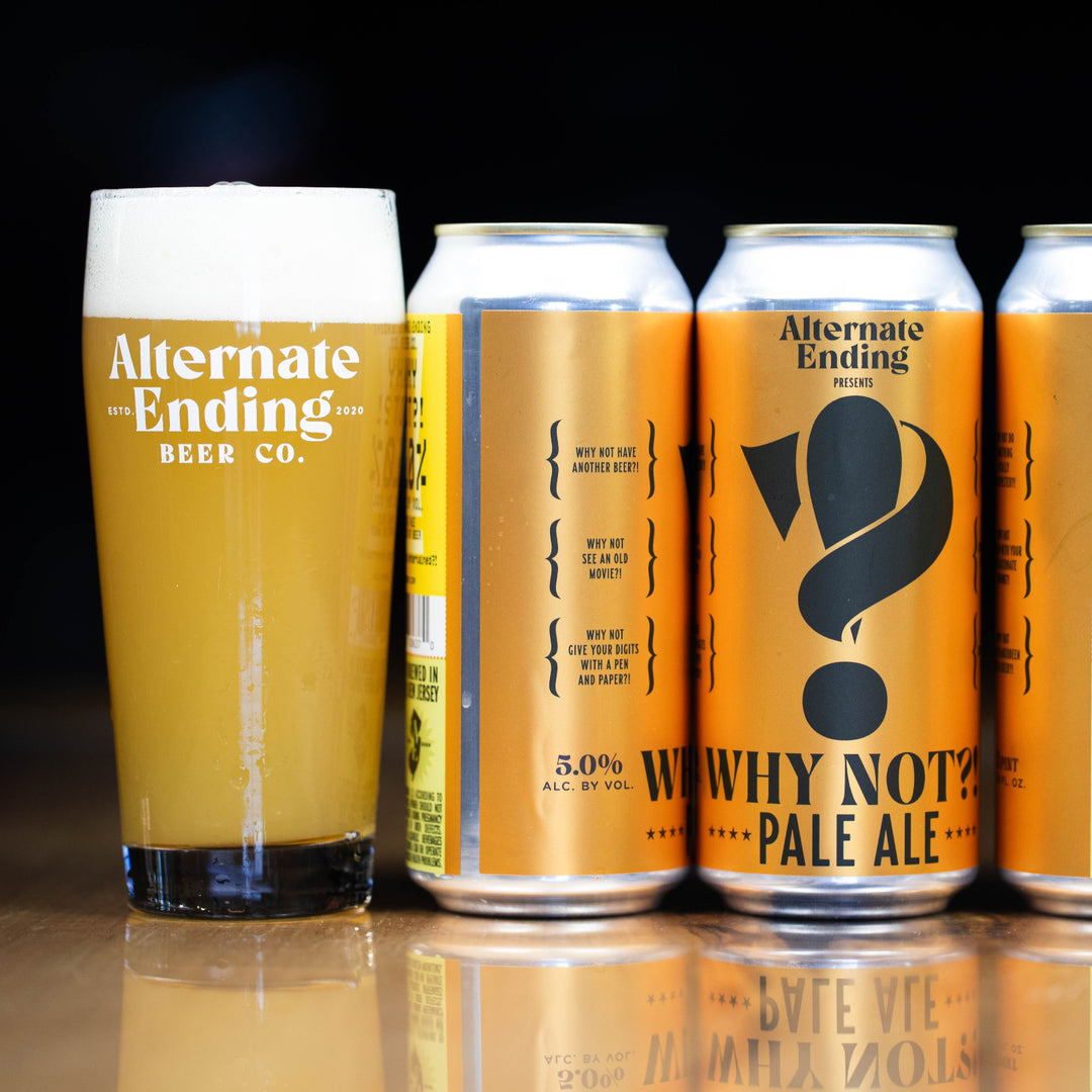 Why Not?! | Pale Ale 5% | Alternate Ending Beer Co.