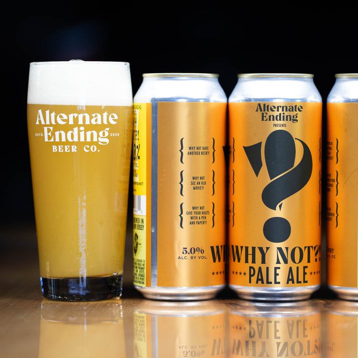 Why Not?! | Pale Ale 5% | Alternate Ending Beer Co.