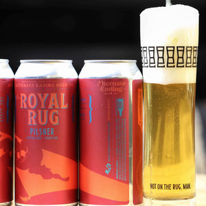 Alternate Ending Beer Co. German Pilsner 4.8% Royal Rug