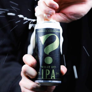 Alternate Ending Beer Co Flagship IP What If? Your everyday go-to IPA 7.5% ABV