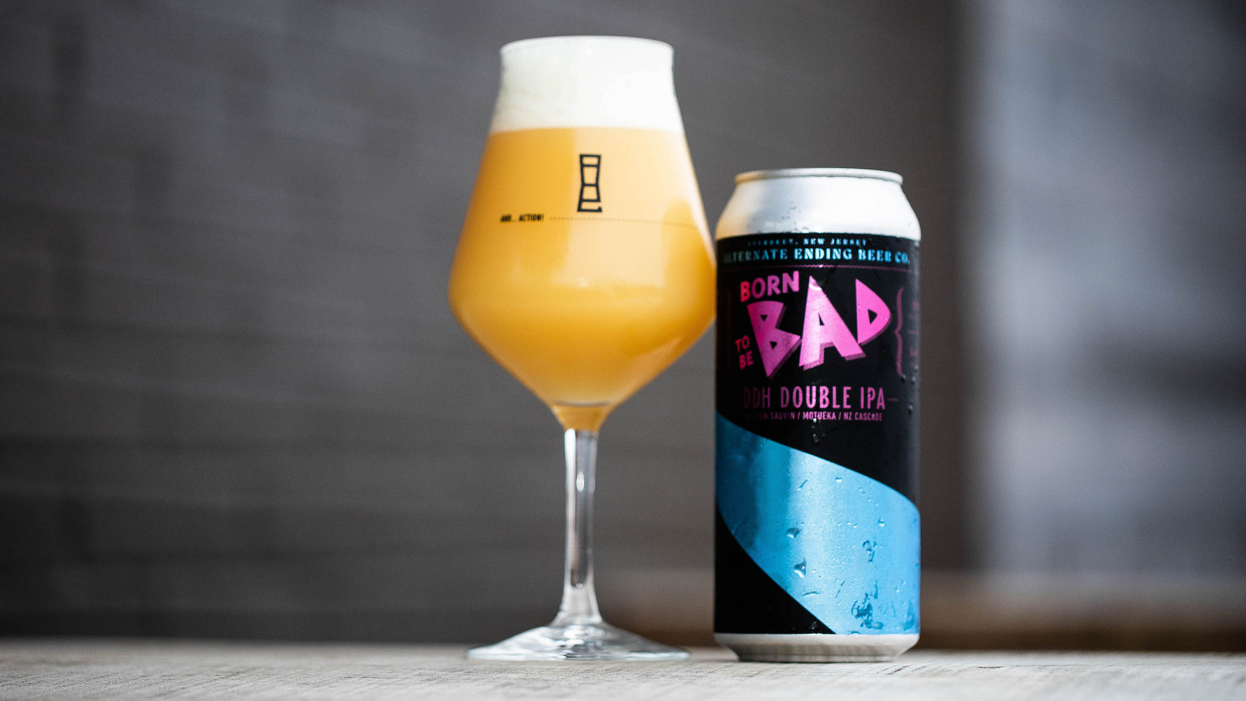 Alternate Ending Beer Co. DDH Double IPA Born To Be Bad