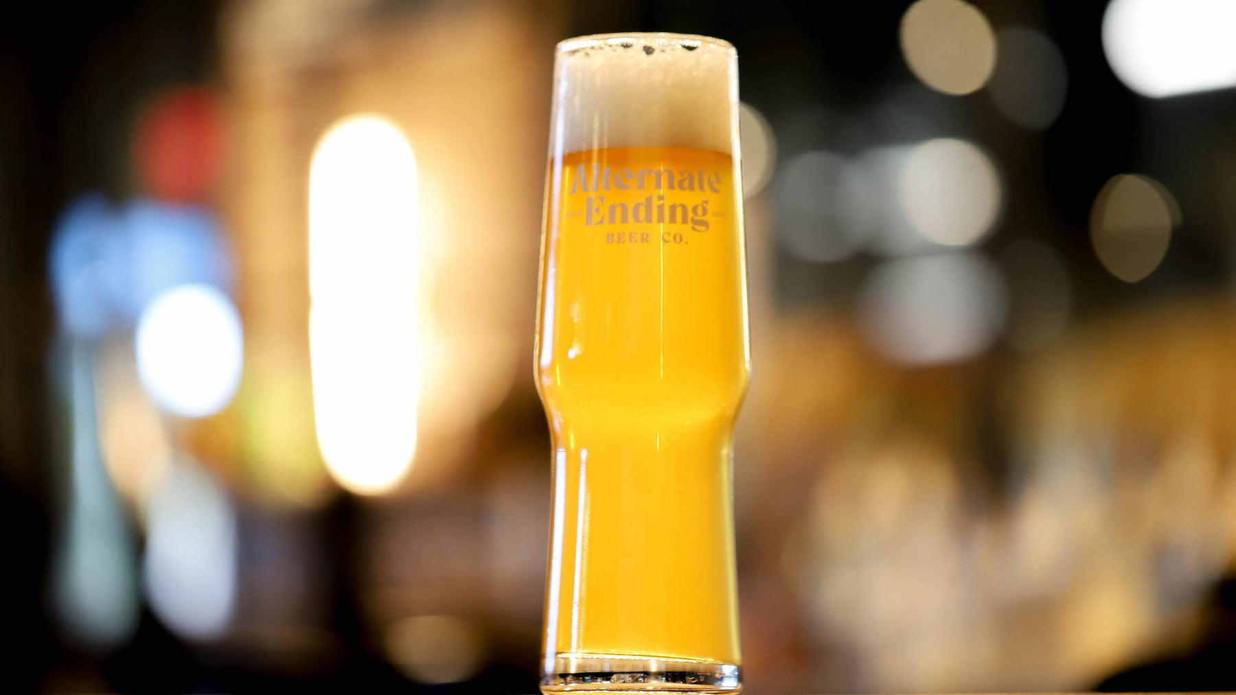 Alternate Ending Beer Co. German Style Kölsch 5% Business is Boomin'