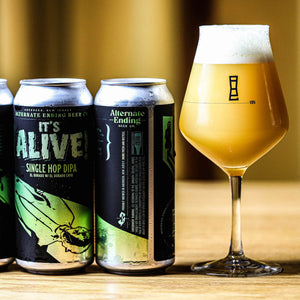 Alternate Ending Beer Co. Single Hop DIPA 8% El Dorado It's Alive
