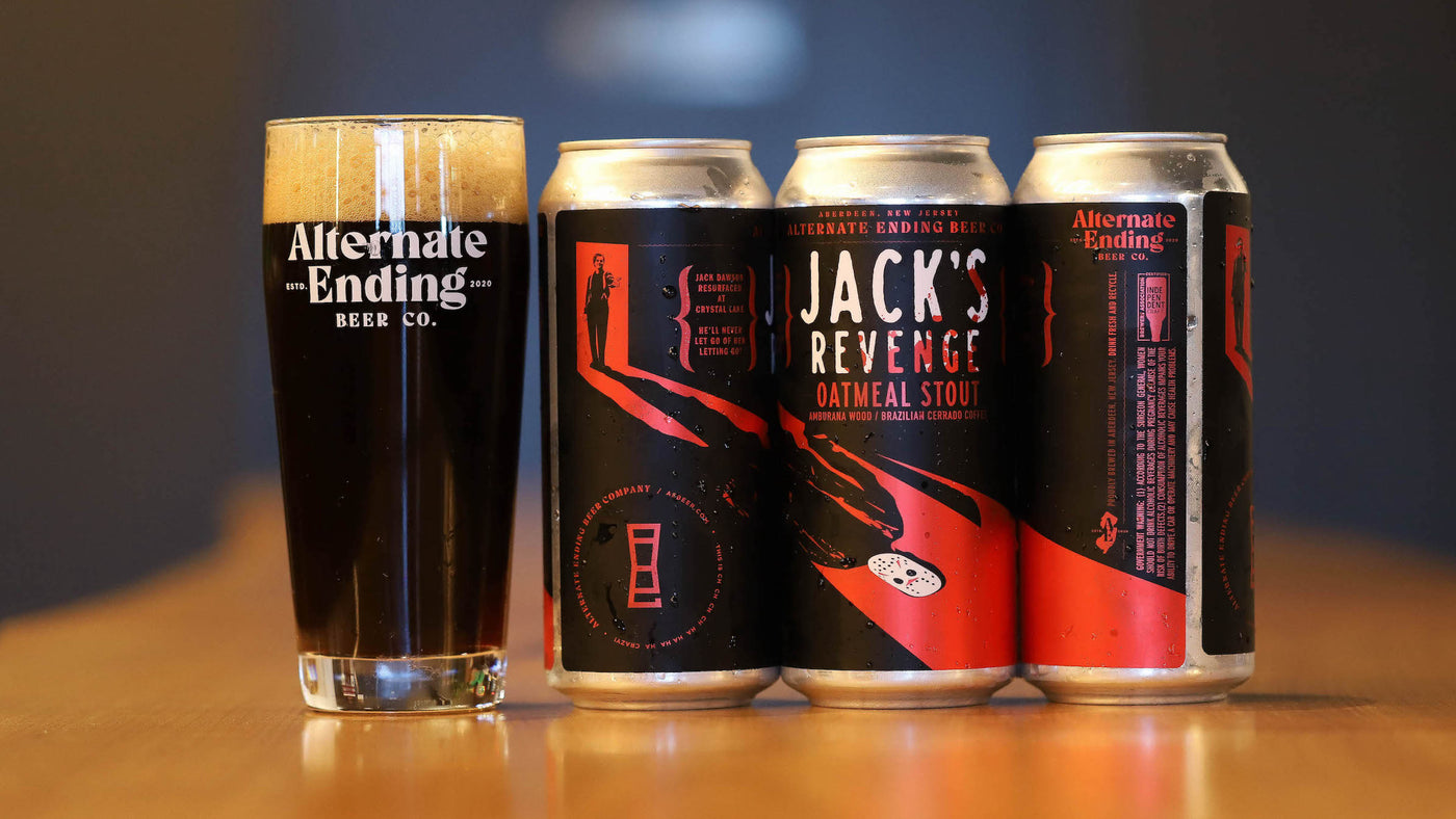 Alternate Ending Beer Co. Oatmeal Shout 5.6% ABV Jack's Revenge