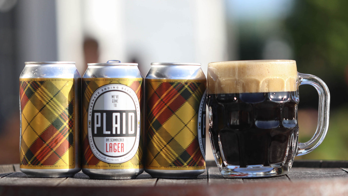 Alternate Ending Beer Co. We've Gone To Plaid Rye Schwarzbier 4.7%