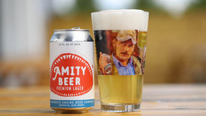 Alternate Ending Beer Co. Amity Beer Premium Lager 4.1%