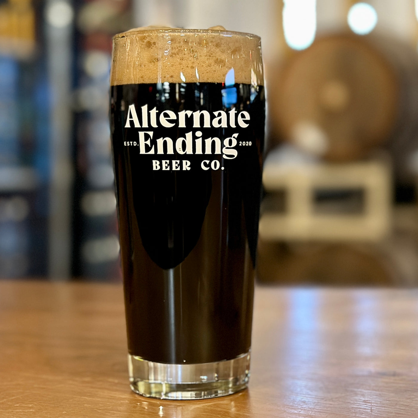 Alternate Ending Beer Co. Beer From The Black Lagoon Black IPA 6.8%