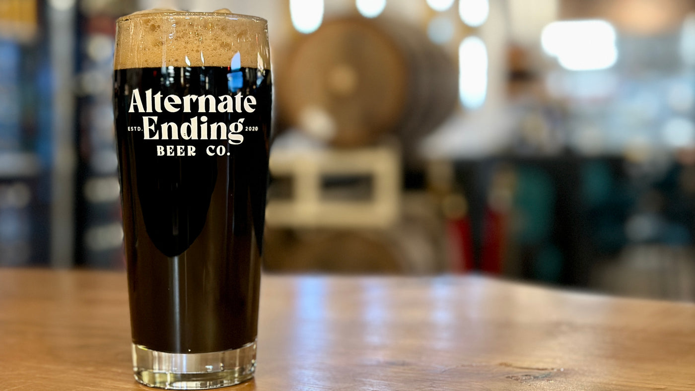 Alternate Ending Beer Co. Beer From The Black Lagoon Black IPA 6.8%