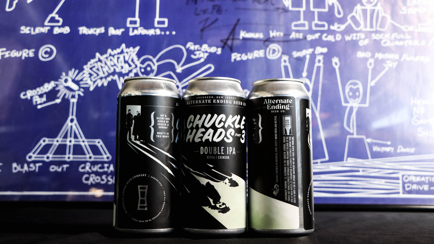 Alternate Ending Beer Co. Double IPA 8.2% Chuckle Heads 3