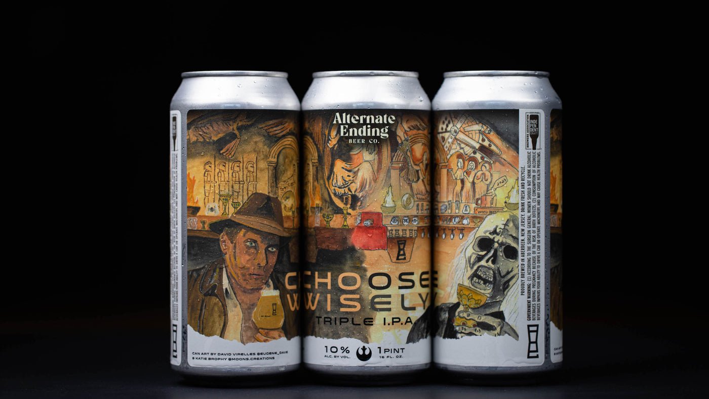 Alternate Ending Beer Co. Choose Wisely Triple IPA 10%⁠