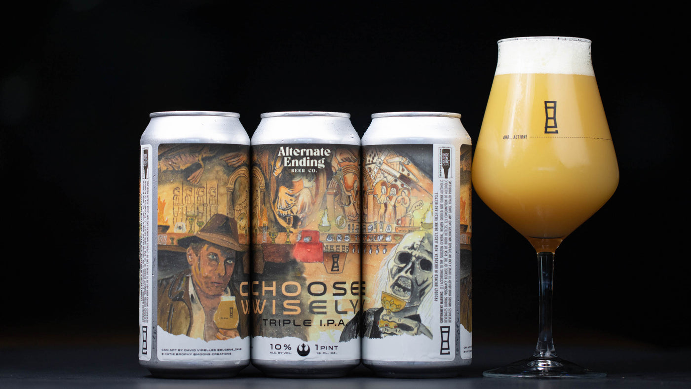 Alternate Ending Beer Co. Choose Wisely Triple IPA 10%⁠