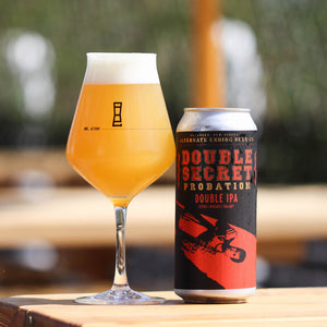 Alternate Ending Beer Co. Double Secret Probation DSP Double IPA 8.9% Citra Mosaic Galaxy