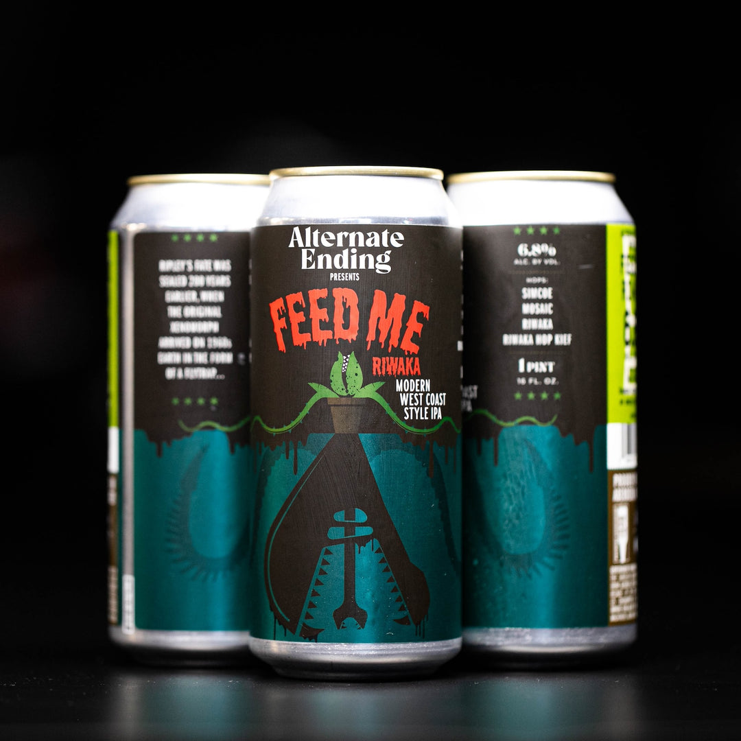 Alternate Ending Beer Co. Feed Me (Riwaka) Modern West Coast IPA 6.8%