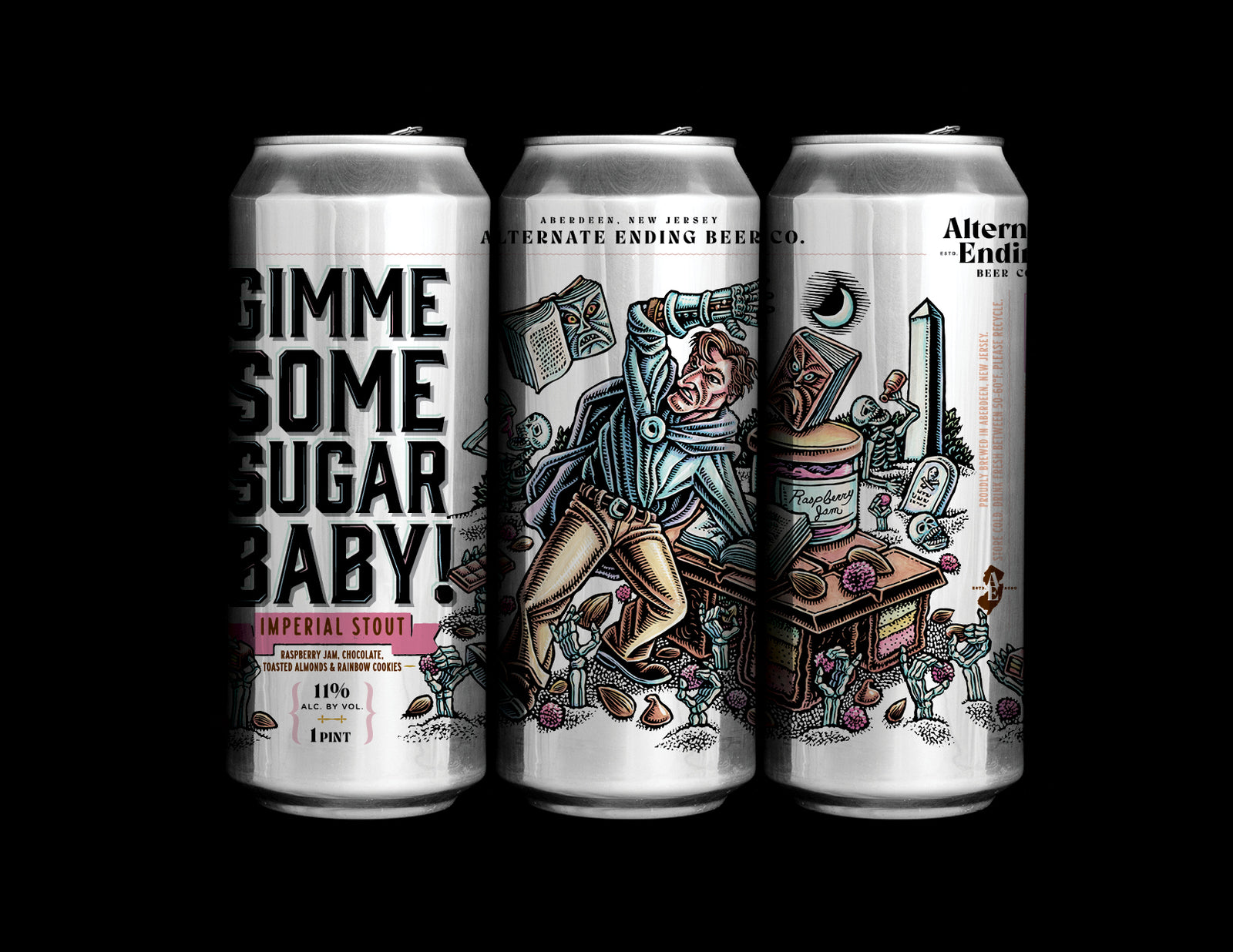 Alternate Ending Beer Co. Imperial Stout 11% Gimme Some Sugar Baby!