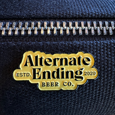Alternate Ending Logo Pin