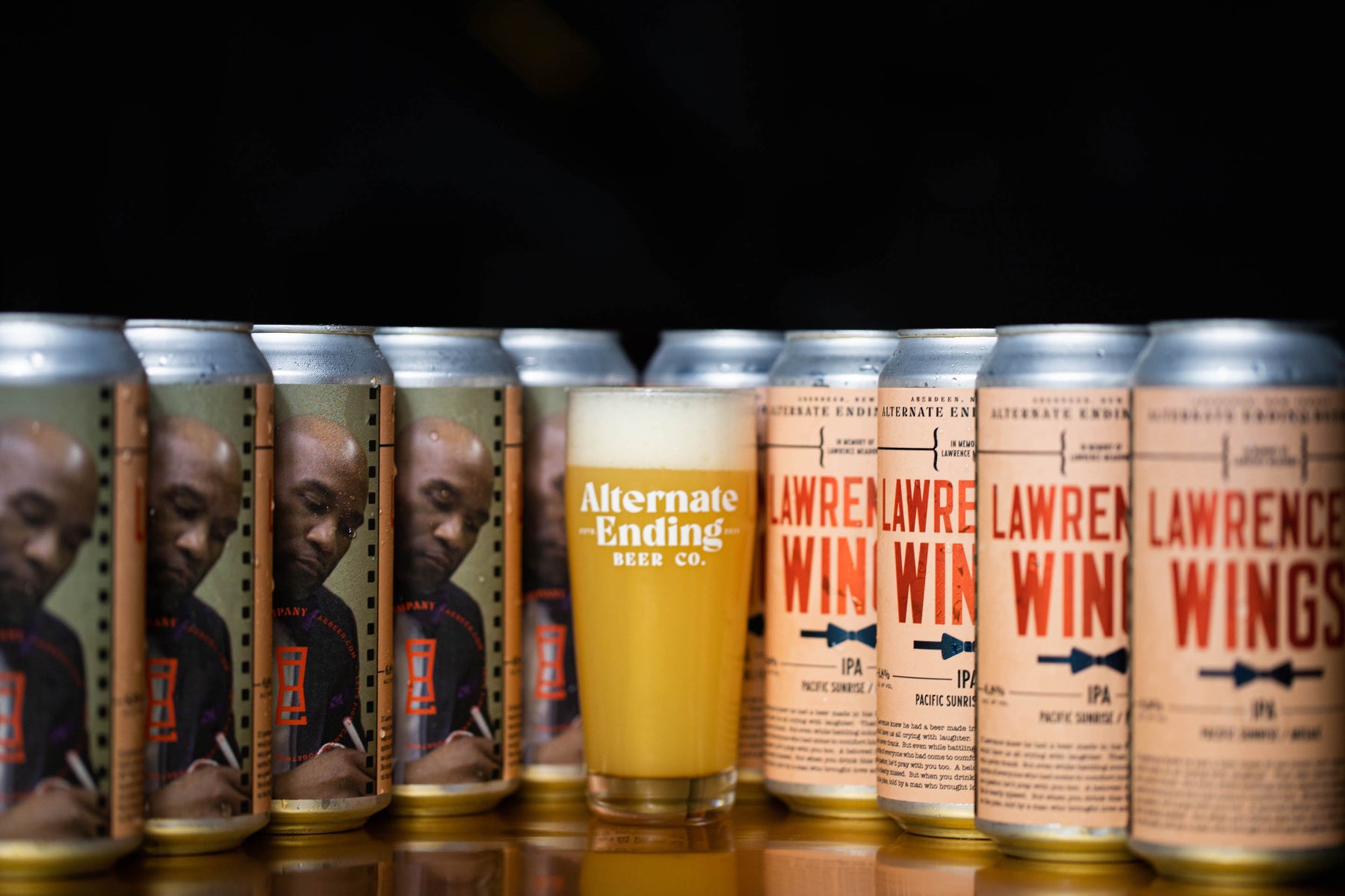 Alternate Ending Beer Co. IPA Lawrences Wings Craig Melvin Beer