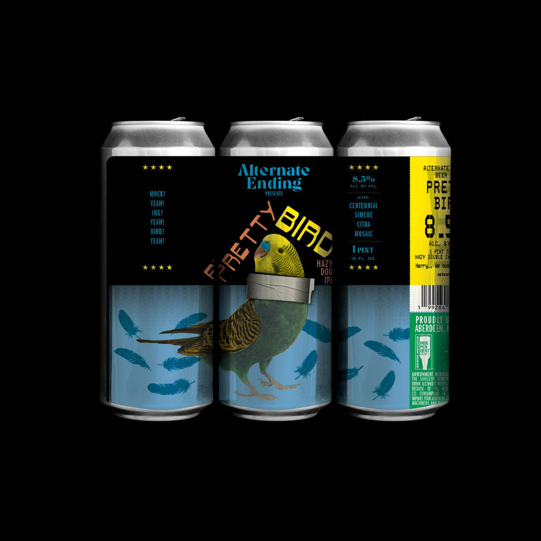 Pretty Bird Double IPA – Juicy Hoppy IPA Alternate Ending Beer