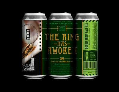 Alternate Ending Beer Co. Ring Has Awoken Can Label