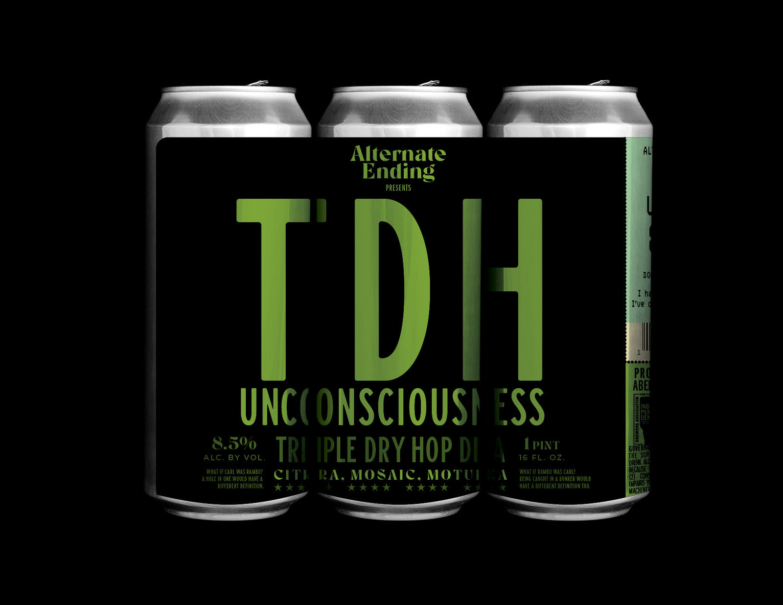 Alternate Ending Beer Co. Triple Dry Hop IPA 8.5% TDH
