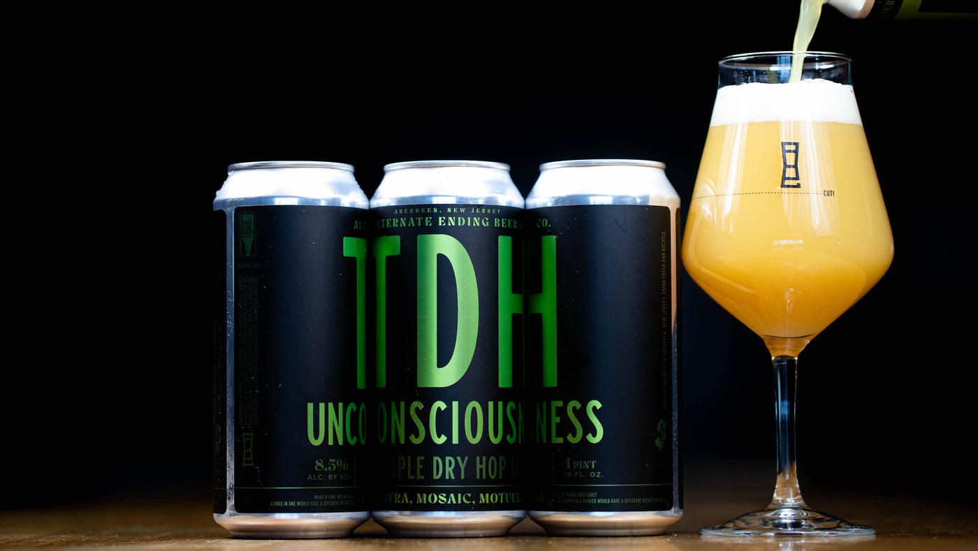 Alternate Ending Beer Co. Triple Dry Hop IPA 8.5% TDH Unconsciousness