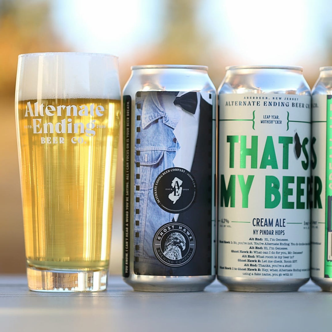 Alternate Ending Beer Cream Ale 4.7% That's My Beer Collab Ghost