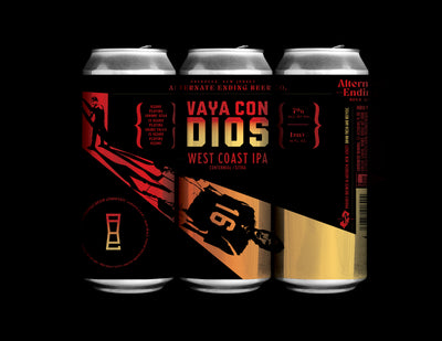 Alternate Ending Beer Co. Vaya Con Dios Can Label