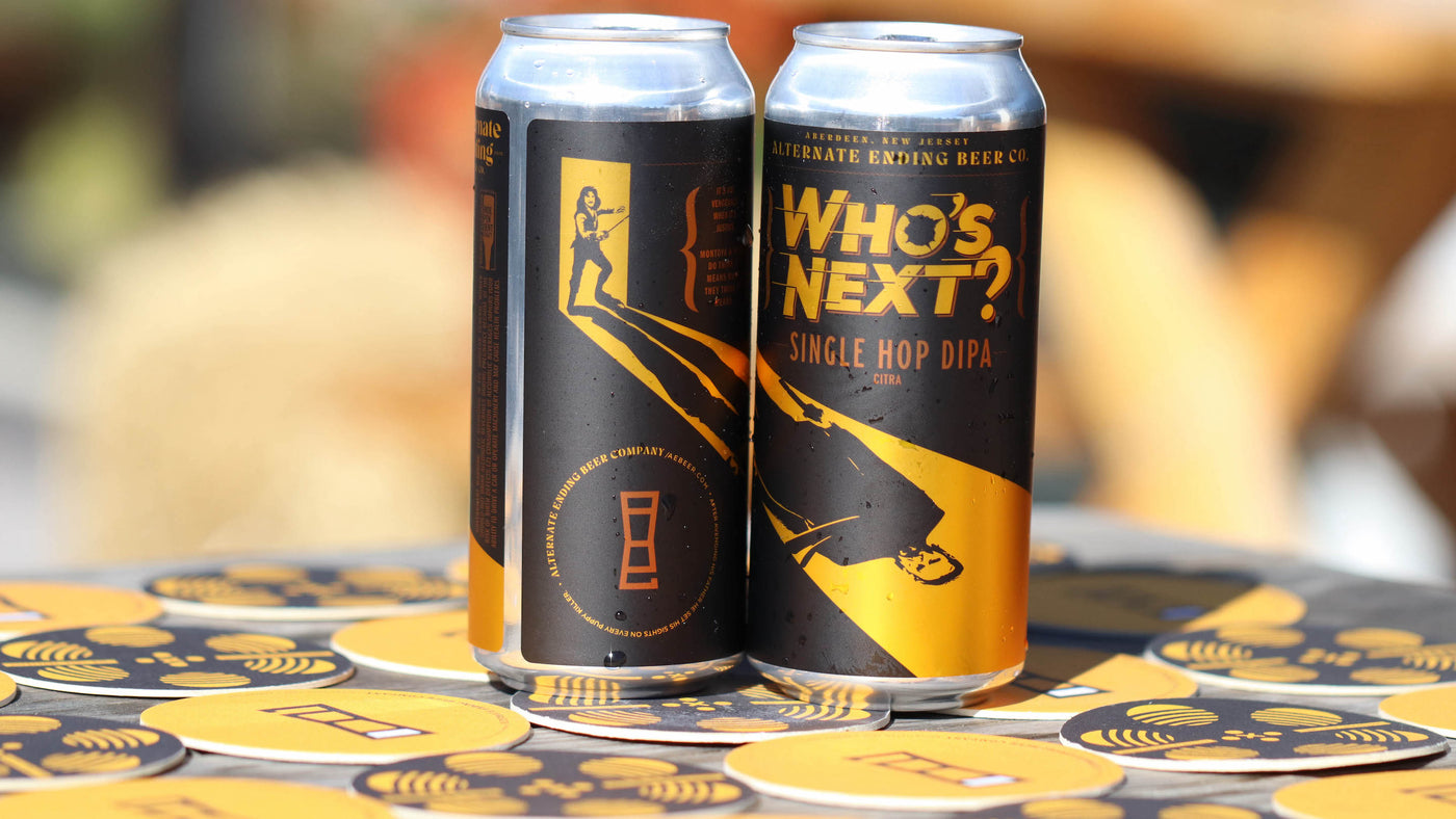 Alternate Ending Beer Co. Who's Next? Single Hop Double IPA 8%
