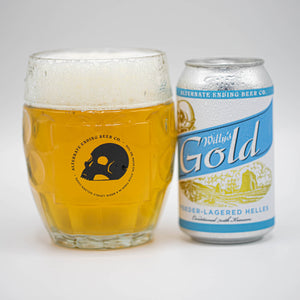 Alternate Ending Beer Co. Willy's Gold Foeder-Lagered Helles 5.1%