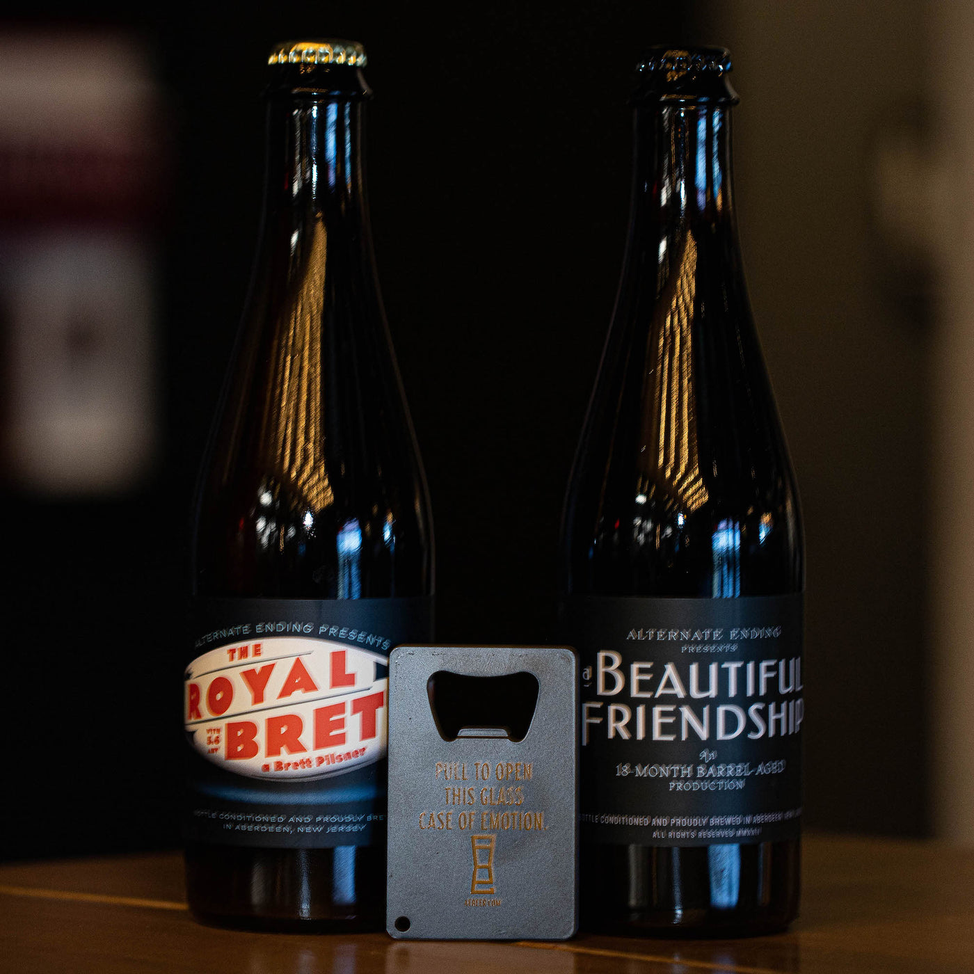 AE Wallet Bottle Opener