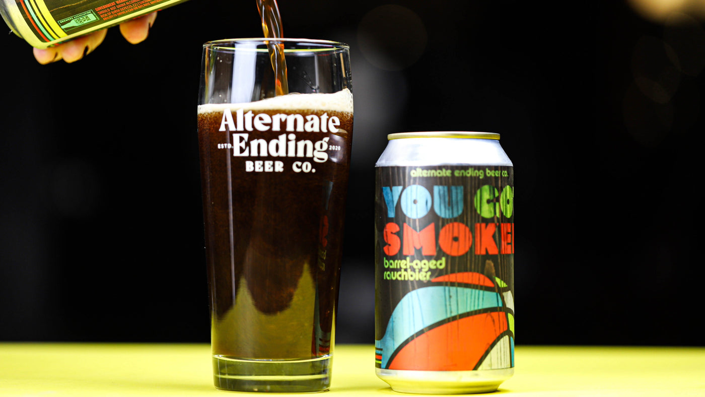 Alternate Ending Beer Co. BBA You Got Smoked Barrel-aged Rauchbier 5.1%