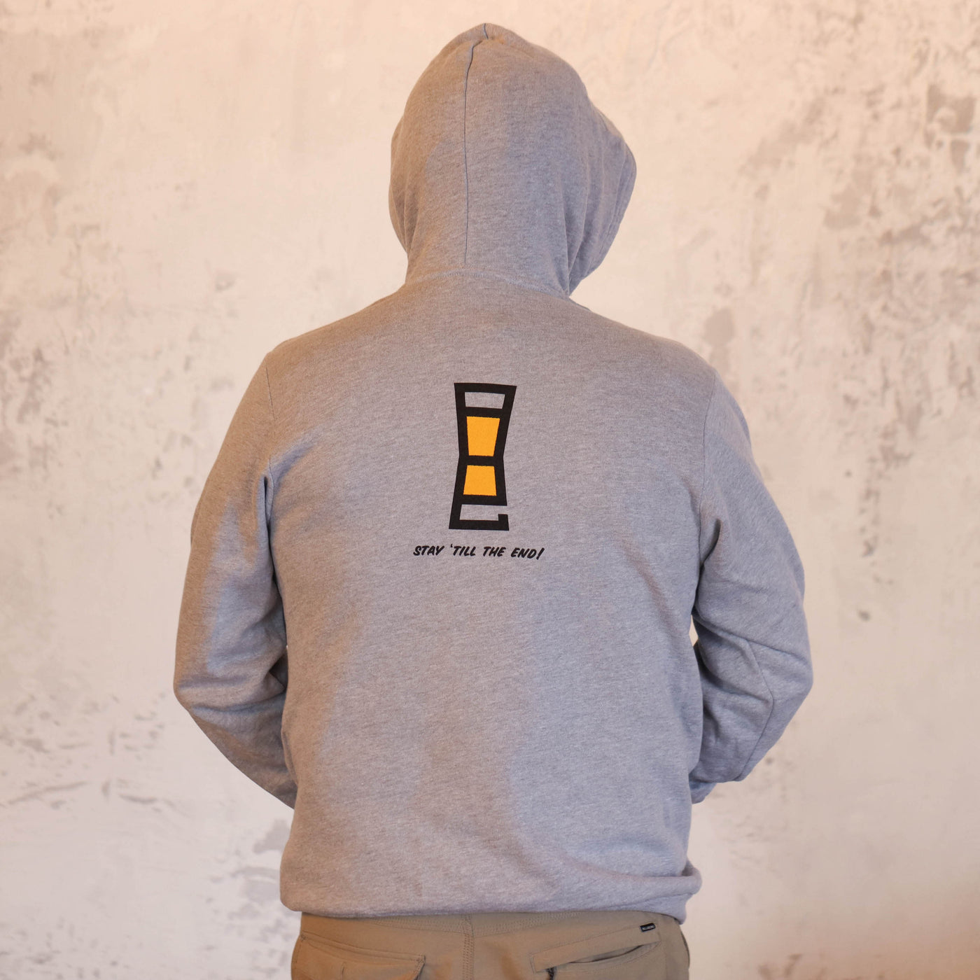 Gray Pullover Hoodie
