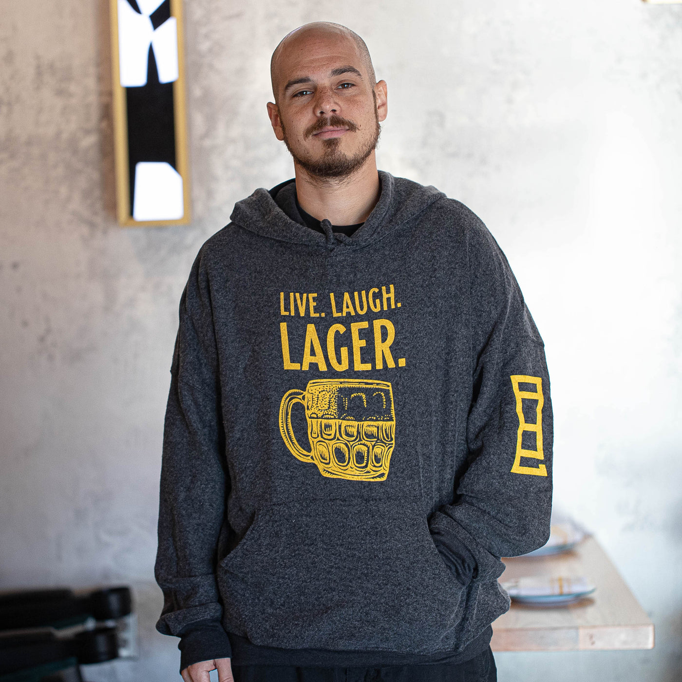 Live Laugh Lager Hoodie